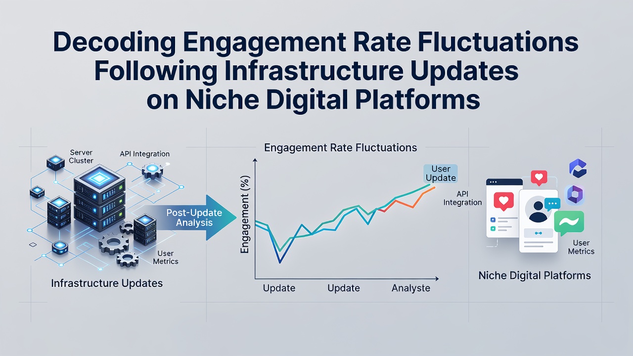 Decoding Engagement Rate Fluctuations Following Infrastructure Updates on Niche Digital Platforms