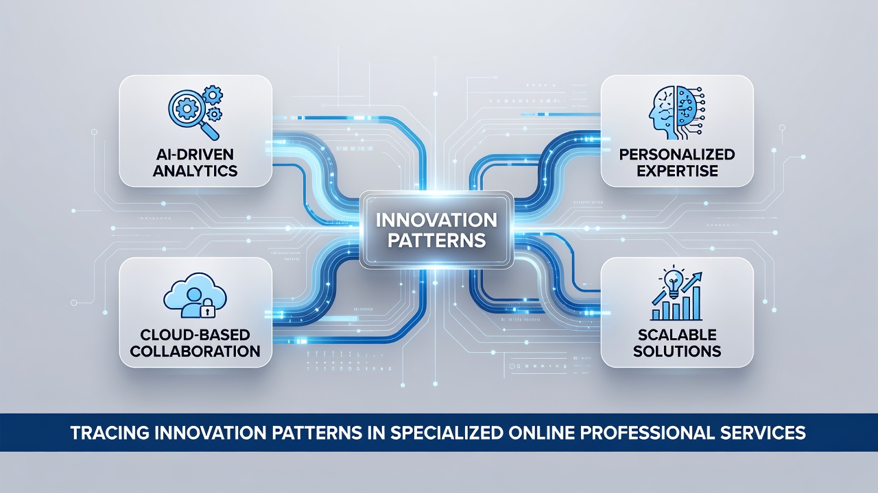 Tracing Innovation Patterns in Specialized Online Professional Services
